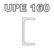 Poutrelle acier UPE 160