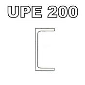 Poutrelle acier UPE 200