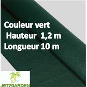 Toile HDPE 300g/m²x10m - Vert