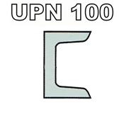 Poutrelle acier - UPN 100