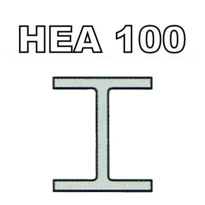 Poutrelle acier HEA 100 - S275JRG2
