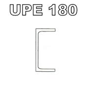 Poutrelle acier UPE 180