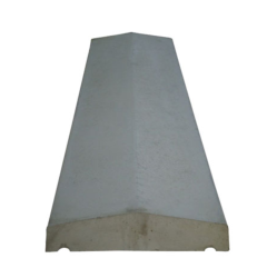 Couvertine béton gris 2 Pentes - 25x100