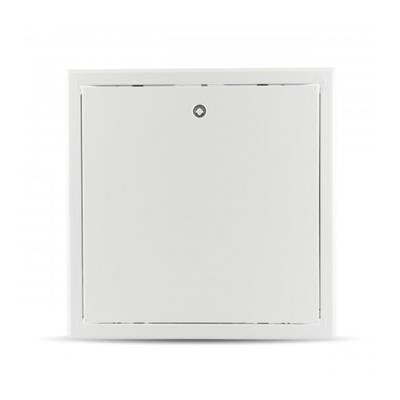 Trappe de visite Tole Blanc Brillant - 400x400 mm
